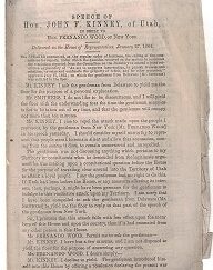 Speech of Hon. John F. Kinney, of Utah, in reply to … January 27, 1864