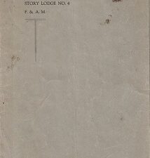 Freemasonry in Utah ~ S. H. Goodwin ~ July, 1920 ~ Booklet