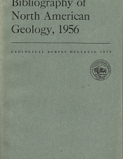Bibliography of North American Geology, 1956; Bulletin 1075