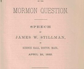 The Constitutional & Legal Aspect of the Mormon Question -1882