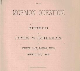 The Constitutional & Legal Aspect of the Mormon Question -1882