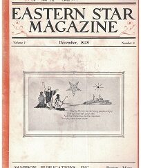Eastern Star Magazine, Vol. 1, No. 8 ~ December, 1928