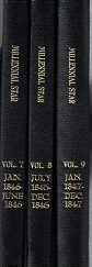 Millennial Star ~ 3 Original Volumes that have been rebound --- Vols 7-9 --- 1846-1847