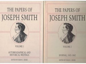 The Papers of Joseph Smith ~ 2 Volume Set ~ Dean Jessee — Hardcover with Dust Jackets — Autobiographical and Historical Writings / Journal 1832-1842