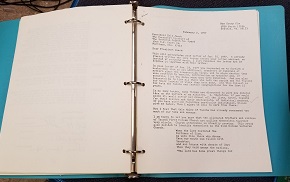 Notebook of Letters from the Lutheran Church, Missouri Synod, Hong Kong Synod, Seattle First Korean Church…