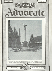 Z.C.M.I Advocate Vol.5 No.11 July 1921