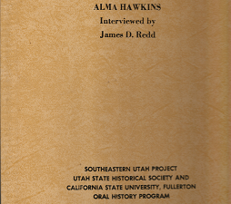Alma Hawkins~ Interviewed by James D. Redd