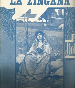 La Zingana (Gipsy|Mazourka Hongroise) Sheet Music (1916) — by C. Bohm