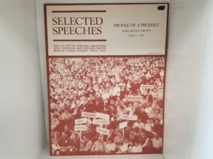 Selected Speeches — Profile of a Prophet — Hugh B. Brown — BYU Speeches of the Year
