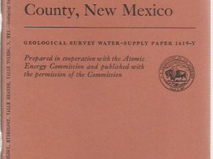 Geology and Hydrology of Valle Grande and Vale Toledo, Sandoval County, New Mexico