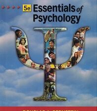 Essentials of Psychology 5e – 5th Edition ~ Instructor’s Edition ~ ISBN: 9780495813040