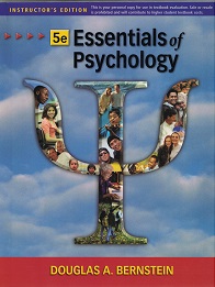 Essentials of Psychology 5e – 5th Edition ~ Instructor’s Edition ~ ISBN: 9780495813040