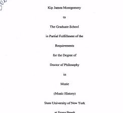 Cyclic Form in the Music of Brahms ~ Kim James Montgomery