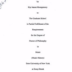 Cyclic Form in the Music of Brahms ~ Kim James Montgomery