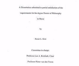 Rhythmic Development in the Motivic Process of Brahms’s Chamber Works ~ Susan L. Kim