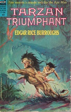 Tarzan Triumphant ~ Edgar Rice Burroughs ~ Ace Paperback