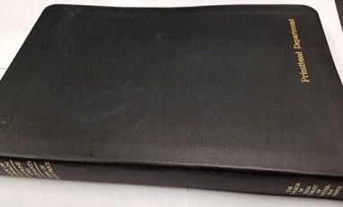 Larger Size Triple Combination ~ From LDS Church “Priesthood Department” ~ Leather ~ 2013