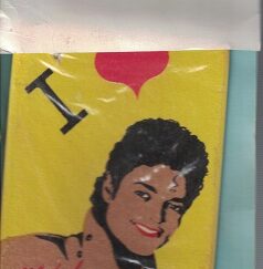 I Love Michael Jackson Air Freshener ~ 046394231101