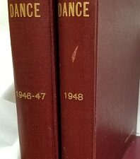 Dance – Stage, Screen, Night Life ~ Magazine ~ 2 Hardcover Volumes 1946-1948