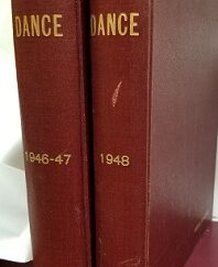 Dance – Stage, Screen, Night Life ~ Magazine ~ 2 Hardcover Volumes 1946-1948