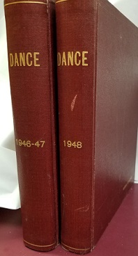Dance – Stage, Screen, Night Life ~ Magazine ~ 2 Hardcover Volumes 1946-1948