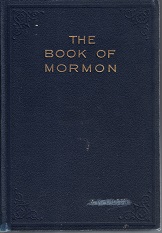 1937 ~ Book of Mormon — Blue Cloth Hardcover