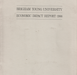 Brigham Young University Economic Impact Report(1986)