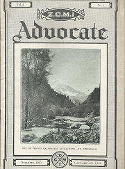 Z.C.M.I. Advocate Magazine (Vol. 5, No. 3) (November, 1920)