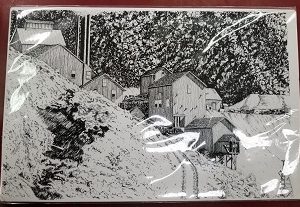 Print: Centennial Eureka Mine & Mill [Utah] ~ Mark Swain ~ 12″x18″