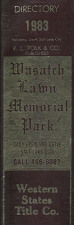 Polk’s City Directory: Salt Lake City, Utah, 1983