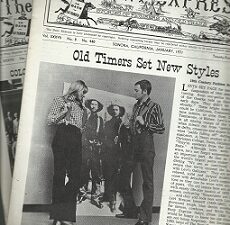 The Pony Express, Sonora, California, 1971 ~ 2 Issues