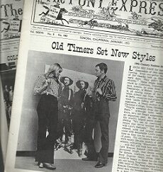 The Pony Express, Sonora, California, 1971 ~ 2 Issues