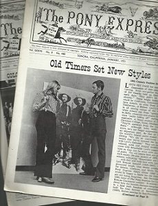 The Pony Express, Sonora, California, 1971 ~ 2 Issues