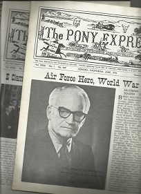 Pony Express, Sonora, California, 3 Single Issues for 1973