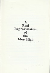 A Real Representative of the Most High - E.L.T. Harrison