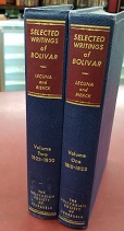 Selected Writings of Bolivar: Vols 1 & 2 [Set] – Licente Lecuna & Harold A. Bierck, Jr.