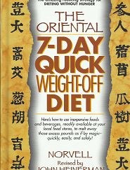 The Oriental 7-Day Quick Weight-Off Diet – Norvell – Signed by John Heinerman – 0132549050
