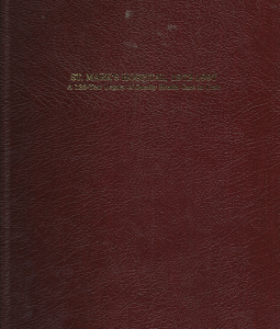 St. Mark’s Hospital, 1872-1997 – W. Dee Halverson & David M Walden — Red Bonded Leather