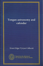 Tongan Astronomy and Calendar – Ernest Edgar Vyvyan Collocott