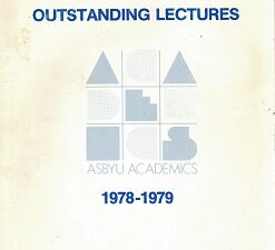 Outstanding Lectures, ASBYU Academics, 1978-1979 ~ Large size softcover