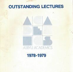 Outstanding Lectures, ASBYU Academics, 1978-1979 ~ Large size softcover
