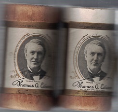 Edison Records ~ Thomas A. Edison ~ 2 Empty Cylinder Containers!
