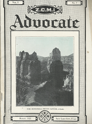 Z.C.M.I. Advocate Magazine (Vol. 5, No. 7) (March, 1921)