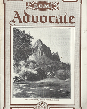 Z.C.M.I. Advocate Magazine (Vol. 5, No. 8) (April, 1921)