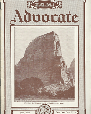Z.C.M.I. Advocate Magazine (Vol. 5, No. 10) (June, 1921)