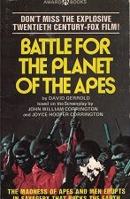 Battle for the Planet of the Apes ~ David Gerrold ~ Paperback ~ 1973