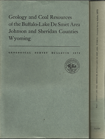 Geology & Coal Resources of the Buffalo . . . Survey Bulletin 1078 (2 vols)