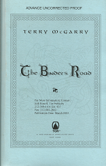 The Binders Road (Advance Uncorrected Proof) (2003) ~ by Terry McGarry