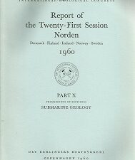 Report of the Twenty-First Session – International Geological Congress Part X