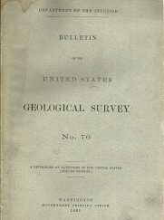 Bulletin of the United States Geological Survey No. 76